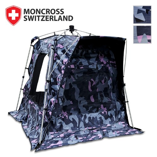 몽크로스 립스탑 암막 텐트 M14 M15 M18 낚시 민물 붕어 원터치 사계절